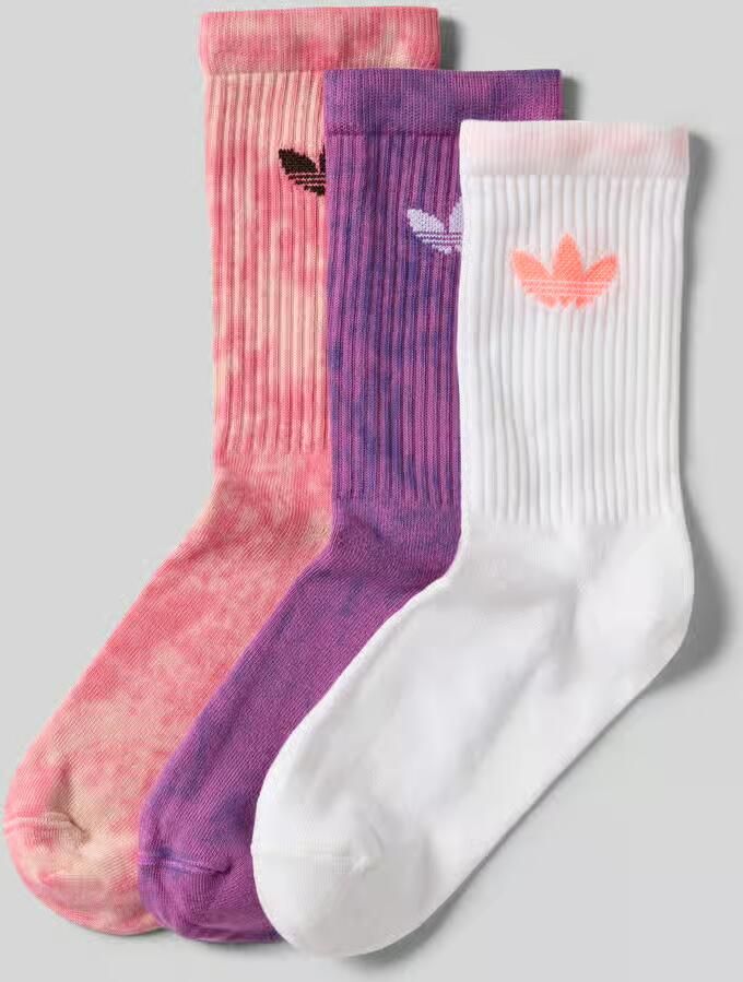 Adidas Originals Sokken met logo in een set van 3 paar