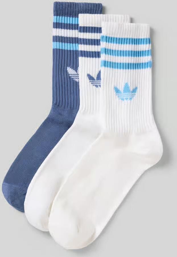 Adidas Originals Sokken met logo in een set van 3 paar