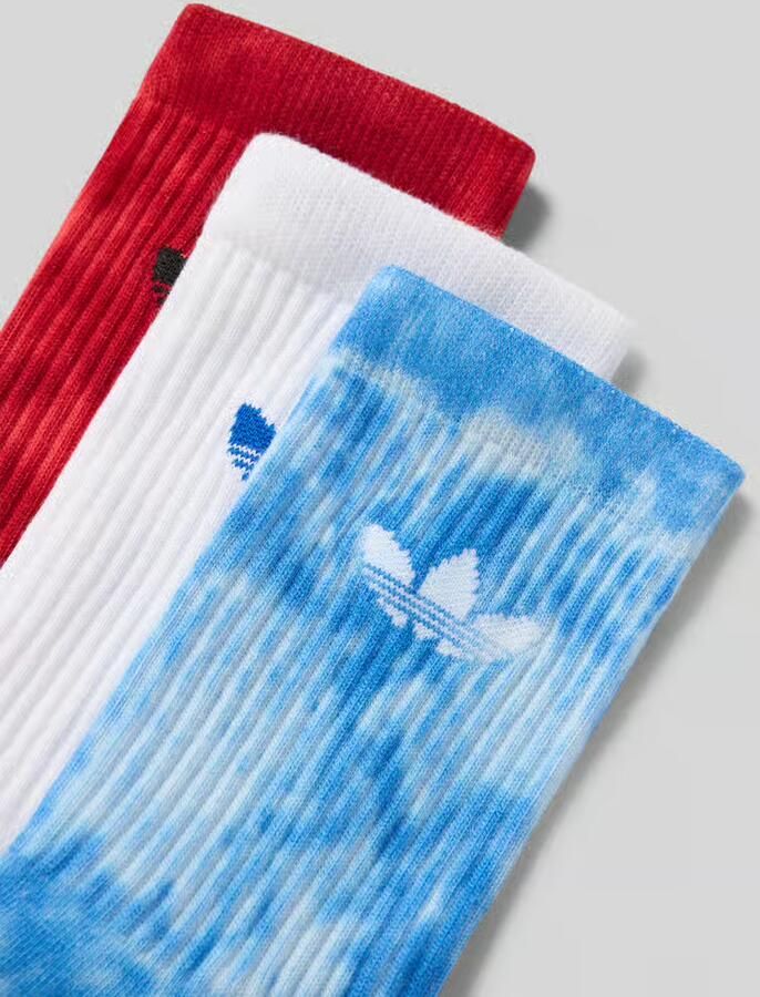 Adidas Originals Sokken met logo in een set van 3 paar