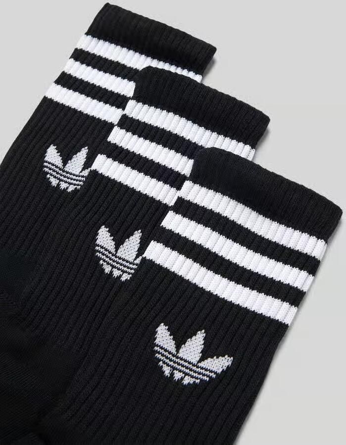 Adidas Originals adicolor Crew Socken (3 Pack) Unisex Sokken zwart Maat 40-42 Kleding - Foto 6