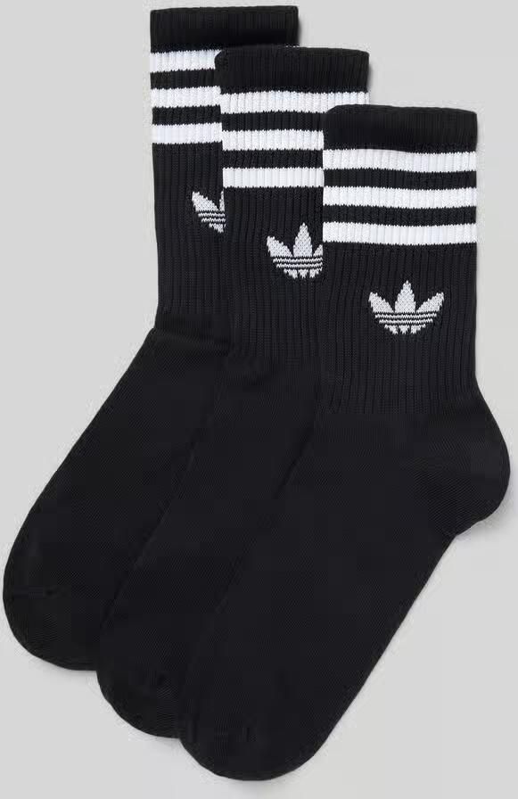 Adidas Originals adicolor Crew Socken (3 Pack) Unisex Sokken zwart Maat 40-42 Kleding - Foto 8