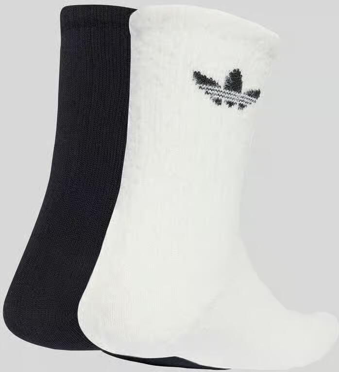 Adidas Originals Sokken met logostitching in een set van 2 paar model 'Fluffy' - Foto 2