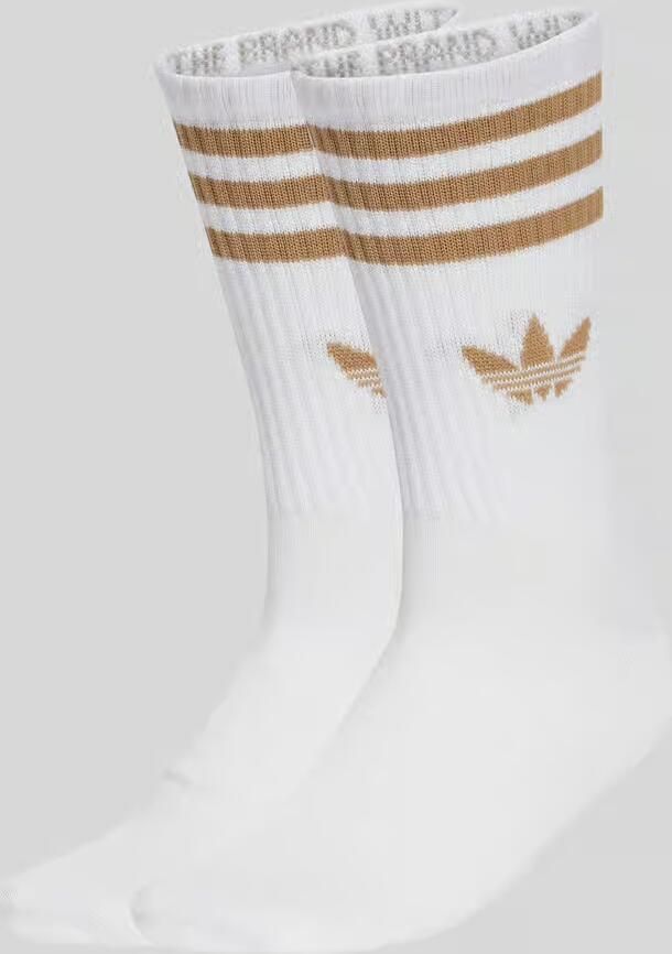 Adidas Originals Sokken met logostitching in een set van 3 paar model 'Crew' - Foto 3