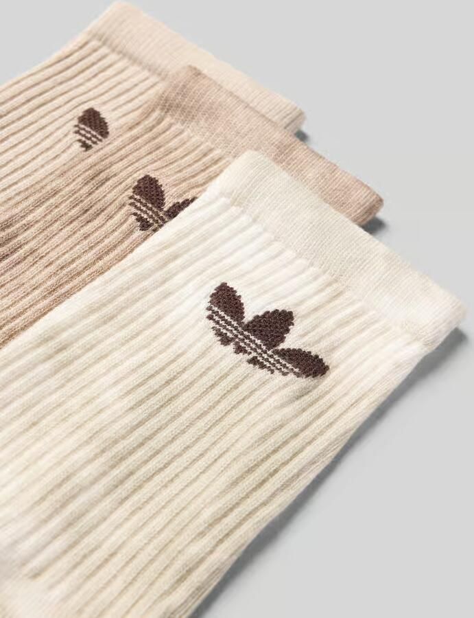 Adidas Originals Sokken van katoenmix in een set van 3