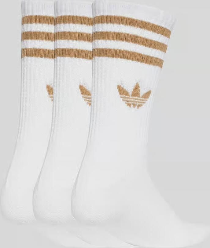 Adidas Originals Sokken met logostitching in een set van 3 paar model 'Crew' - Foto 4