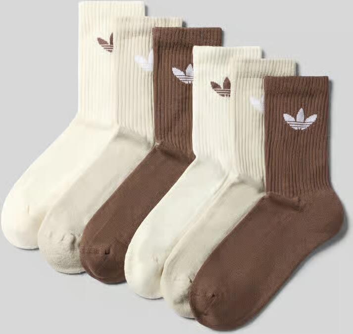 Adidas Originals Sokken van katoenmix in een set van 6