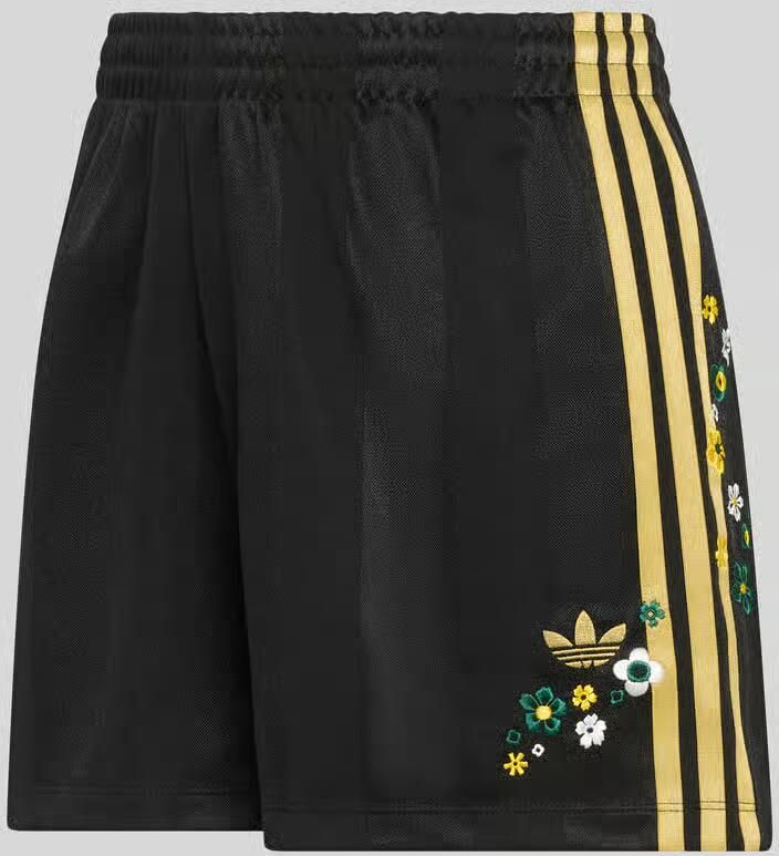 Adidas Originals Sportshorts met bloemenapplicatie
