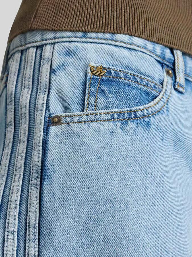 Adidas Originals straight fit jeans van puur katoen