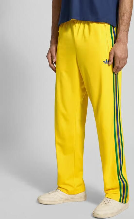 Adidas Originals Straight fit sweatpants met logostitching model 'Firebird' - Foto 5