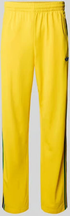 Adidas Originals Straight fit sweatpants met logostitching model 'Firebird'