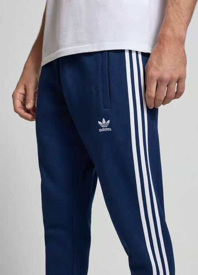 Adidas Originals 3-Stripes Fleece Joggers Blauw- Heren Blauw - Foto 3