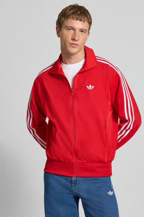 Adidas Originals Sweatjack met logo-stitching model 'FIREBIRD' - Foto 4