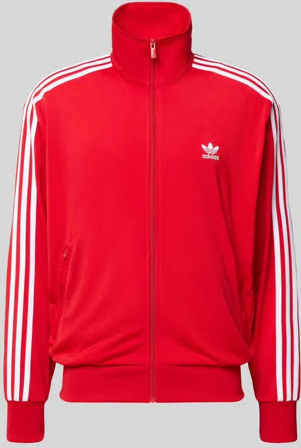 Adidas Originals Adicolor Firebird Trainingsjack Trainingsjassen Heren better scarlet white maat: XL beschikbare maaten:S M L XL