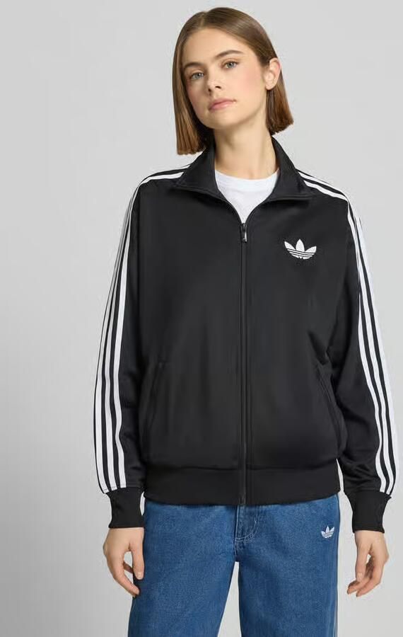 Adidas Originals Adicolor Classic Firebird Loose Sportjack Zwart- Dames Zwart - Foto 9