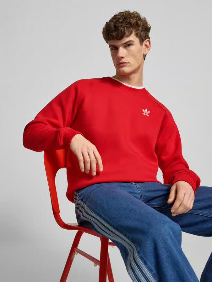 Adidas Originals Sweatshirt met logo en ronde hals - Foto 2