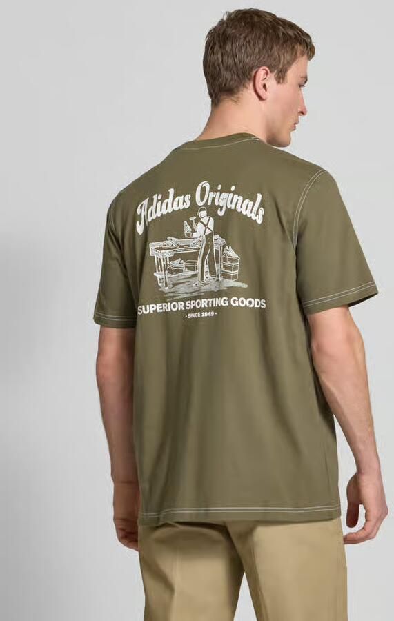 Adidas Originals T-shirt met labelprint