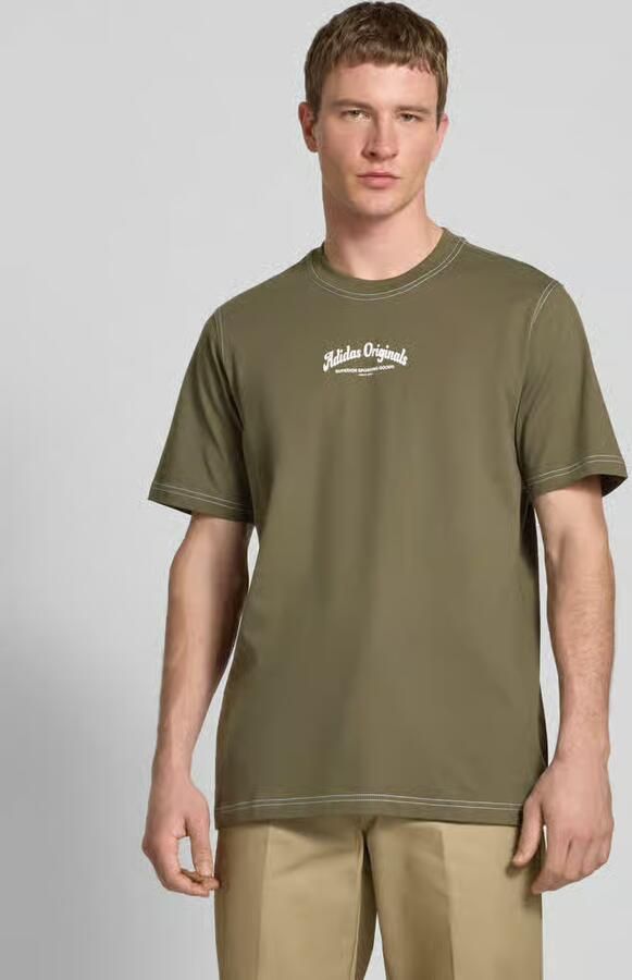Adidas Originals T-shirt met labelprint - Foto 2
