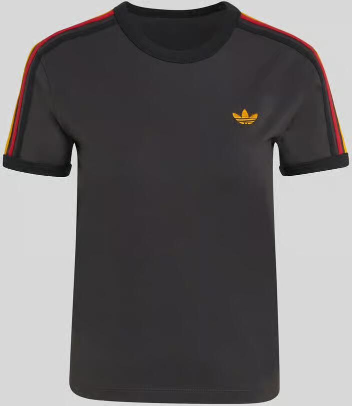 Adidas Originals T-shirt met labelstitching van katoenmix - Foto 2
