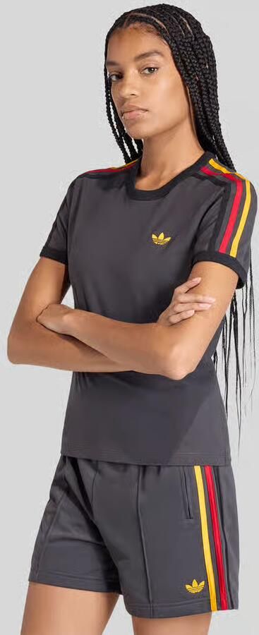 Adidas Originals T-shirt met labelstitching van katoenmix - Foto 2