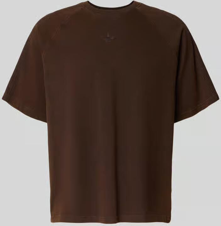 Adidas Originals T-shirt met ronde hals en labelstitching