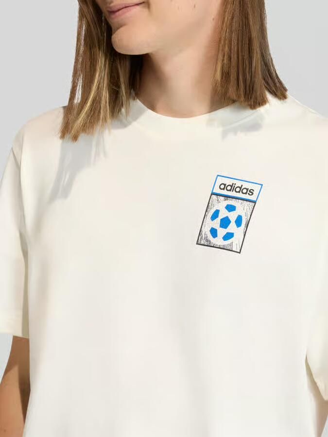 Adidas Originals T-shirt met rugprint van puur katoen