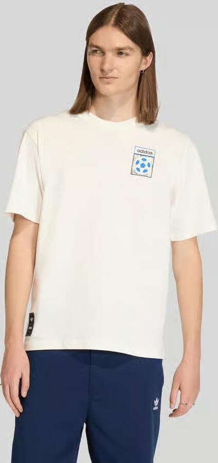 Adidas Originals T-shirt met rugprint van puur katoen - Foto 3