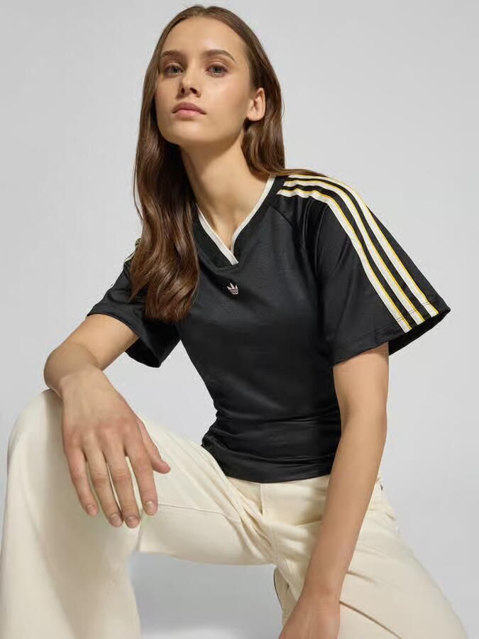 Adidas Originals T-shirt met V-hals - Foto 2