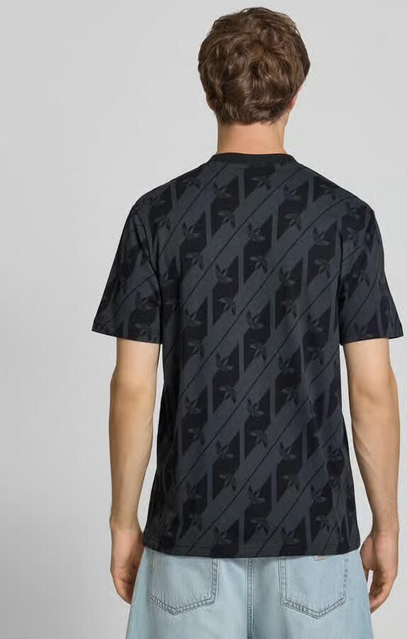 Adidas Originals T-shirt van puur katoen model 'MONOGRAMM AOP'