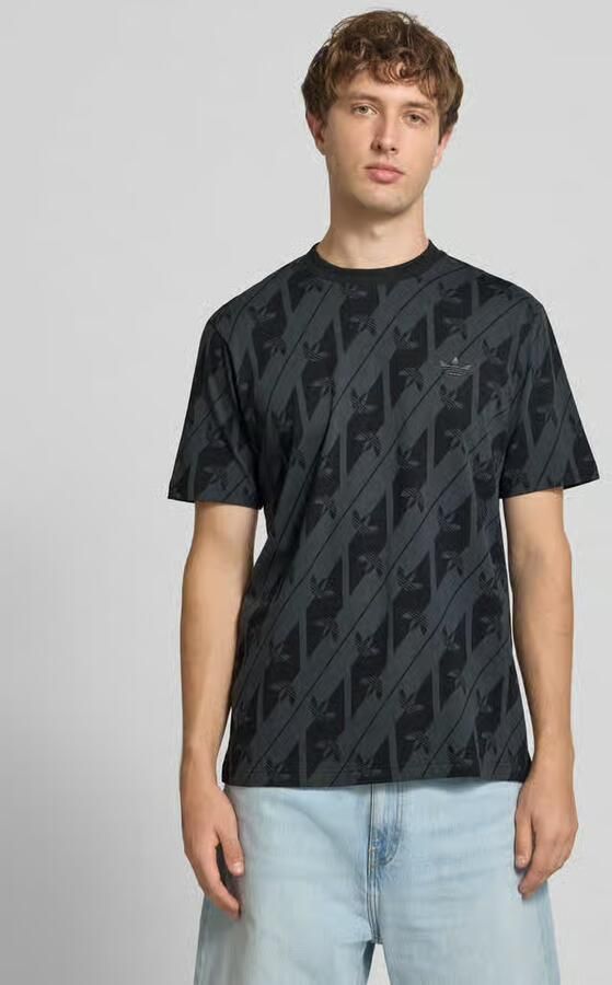 Adidas Originals T-shirt van puur katoen model 'MONOGRAMM AOP' - Foto 2