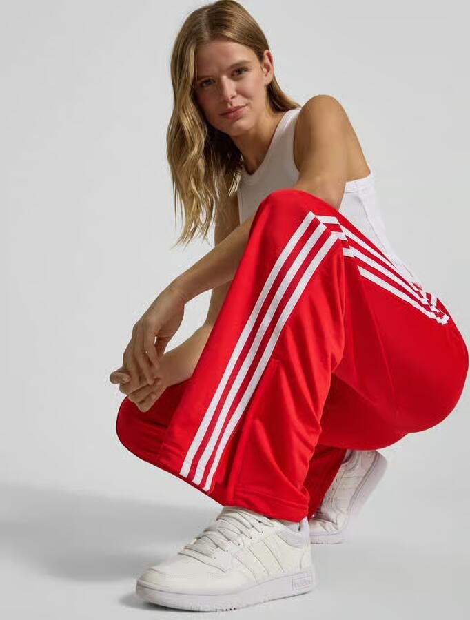 Adidas Originals Firebird Loose Trainingshose Women Trainingsbroeken rood Maat L Kleding - Foto 3