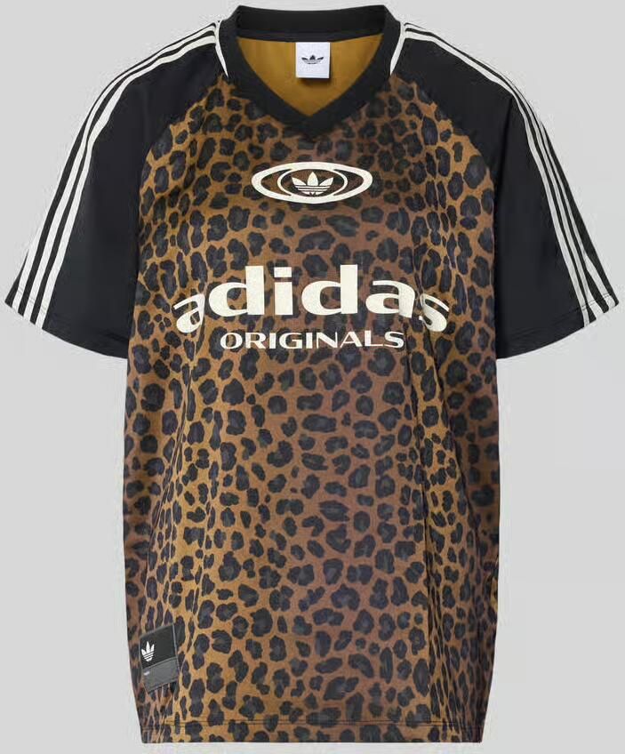 Adidas Originals Satin Football Jersey women Trainingspakken bruin Maat L Kleding - Foto 2
