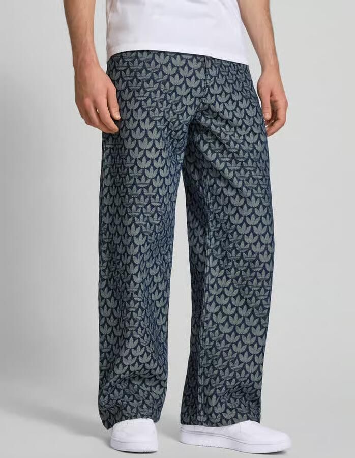 Adidas Originals Wide fit jeans met steekzakken - Foto 5