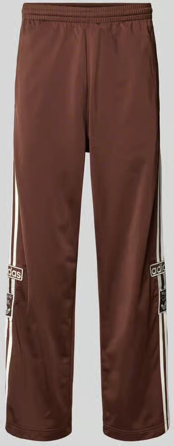 Adidas Originals Wide fit joggingbroek met logostitching model 'Adibreak'