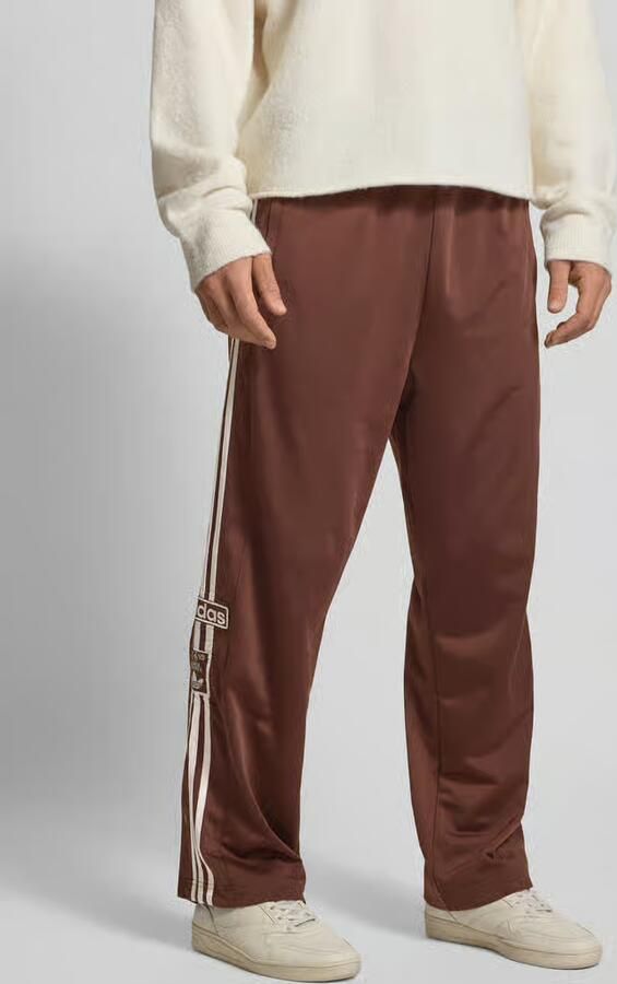 Adidas Originals Wide fit joggingbroek met logostitching model 'Adibreak' - Foto 3