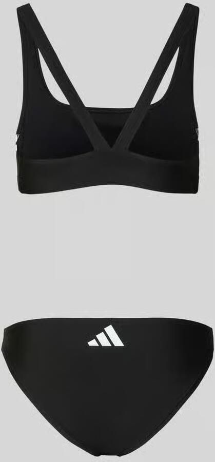 Adidas Performance niet-voorgevormde Infinitex bikini set zwart - Foto 10