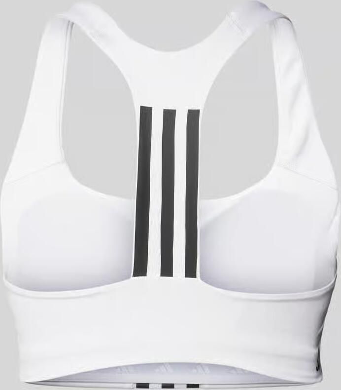 Adidas Sportswear Bustier met labeltypische strepen