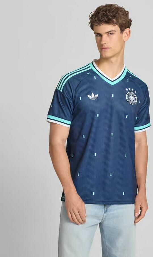 Adidas Originals Germany 2026 Away Shirt Blauw- Heren Blauw - Foto 6