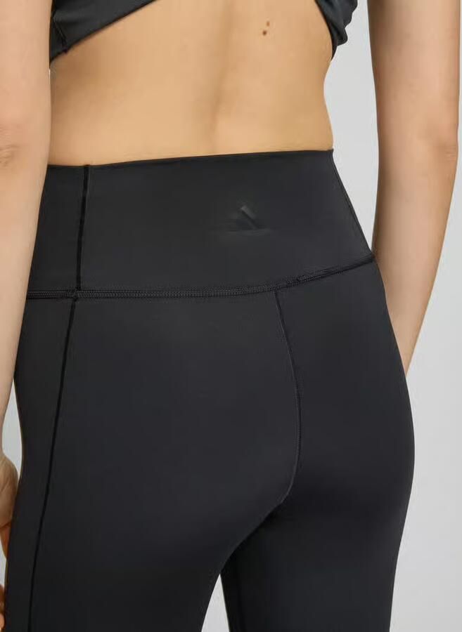 Adidas Sportswear Flared fit stoffen broek met brede band model 'All Me' - Foto 3