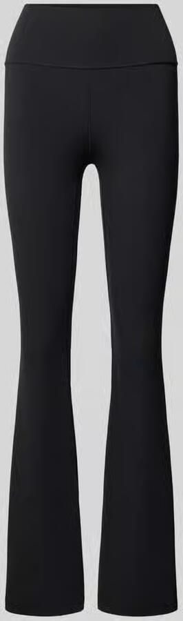 Adidas Sportswear Flared fit stoffen broek met brede band model 'All Me' - Foto 8