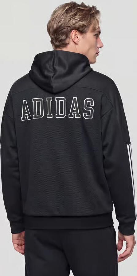 Adidas Sportswear hoodie met logo-opschrift achteraan - Foto 3