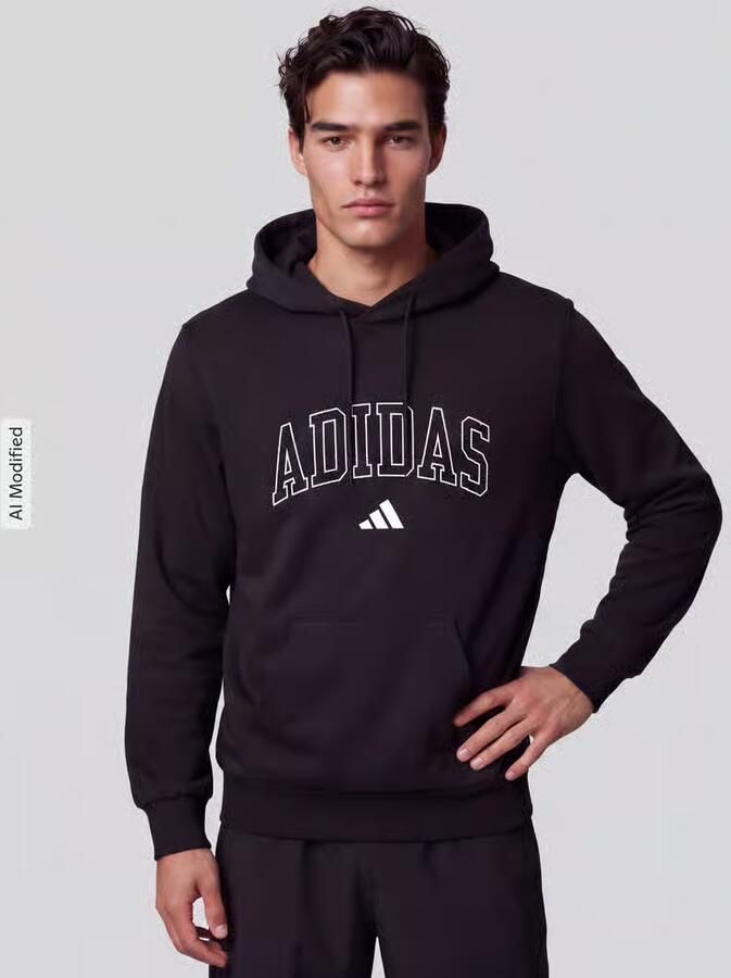 Adidas Sportswear Hoodie met logo-opschrift model 'M COLLEGIATE HD' - Foto 2