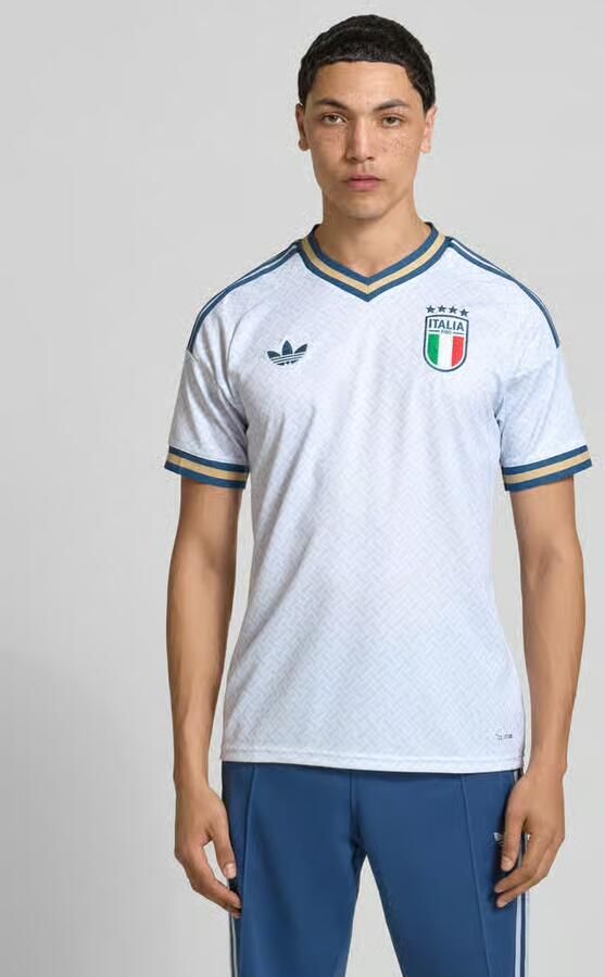 Adidas Originals Italy 2026 Away Shirt Blauw- Heren Blauw - Foto 10