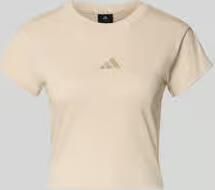Adidas Sportswear Kort T-shirt met labelprint