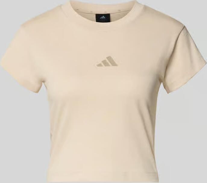 Adidas Sportswear Kort T-shirt met labelprint