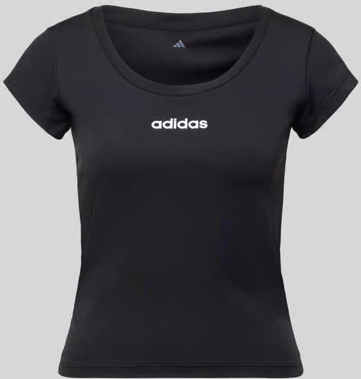Adidas Sportswear Kort T-shirt met labelprint