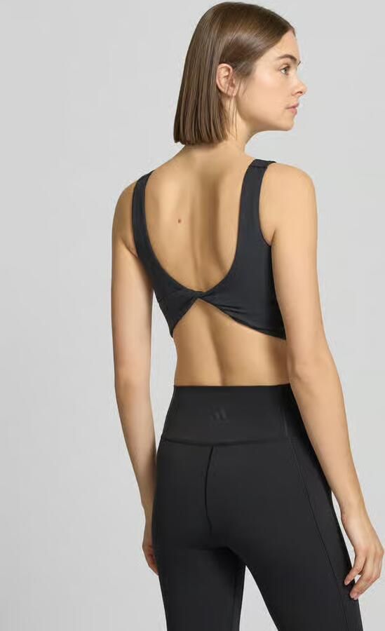 Adidas Training slim fit sport-top met logodetail - Foto 2