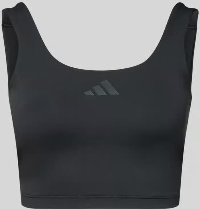 Adidas Sportswear Korte top met labelprint - Foto 4