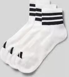 Adidas Sportsokken Chaussettes 3 Stripes Cushioned mi-haut 58% coton - Foto 4