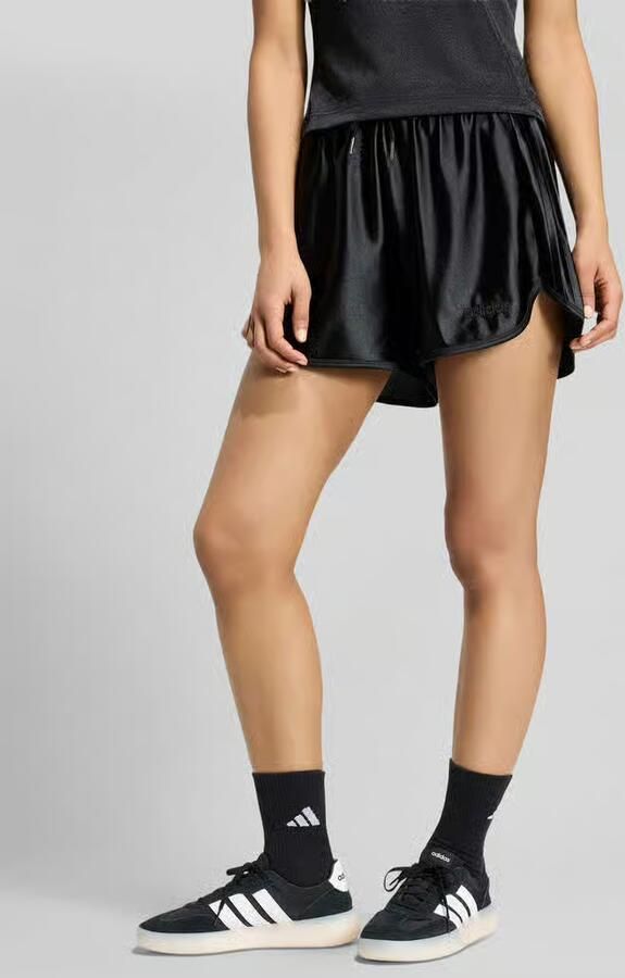 Adidas Sportswear Loose fit sweatshorts met contraststrepen - Foto 2