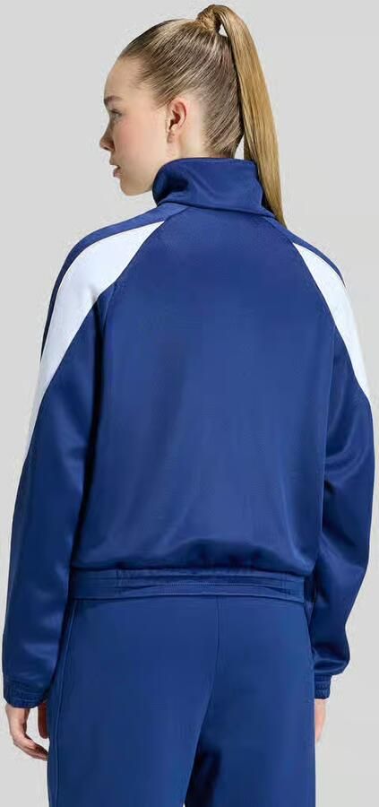Adidas Sportswear loose fit trainingsjack van katoenmix met logoprint - Foto 5